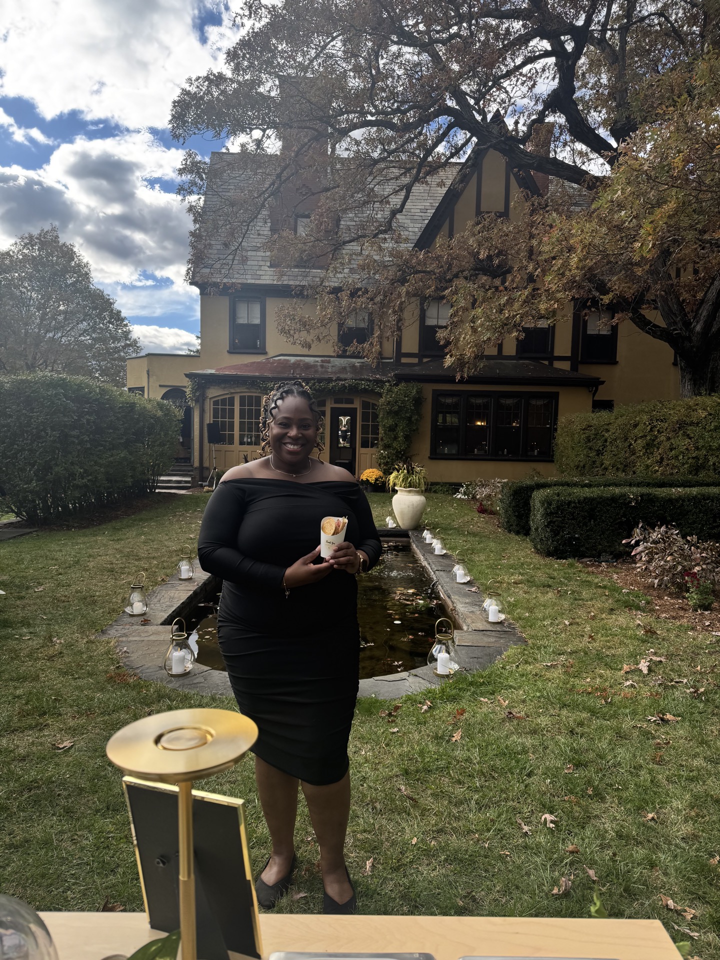 Team member at outdoor event